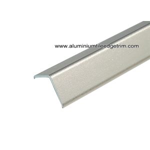 China Fast Installation 2.5m Length Aluminum Edge Protector With Sand Blasting Rose Gold on sale