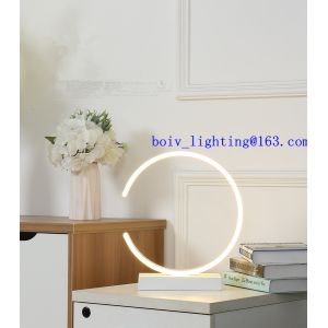 LED Lighting C Table Lamp Warm Light Aliminum Acrylic Three Color