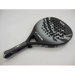 Round Shape Padel Tennis Racket 50% Carbon 38mm Custom Sports Accessories