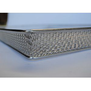 304 Stainless Steel Dehydrator Mesh Drying Tray For Trolley