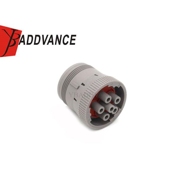 HD16-6-12S-B010 6 Pin Deutsch Dt Connector Female Grey Sealed HD10 Series