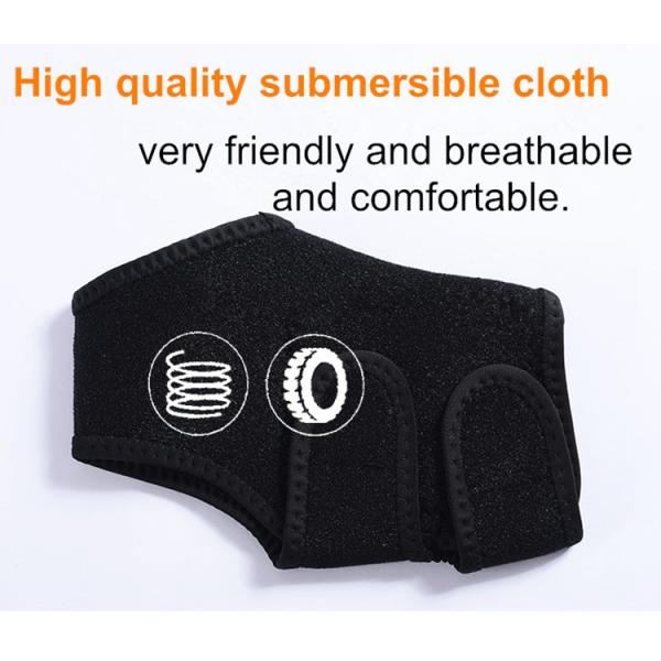 Neoprence Magnetic Ankle Strap Tourmaline Self Heating Cloth Brace Strong Stickiness