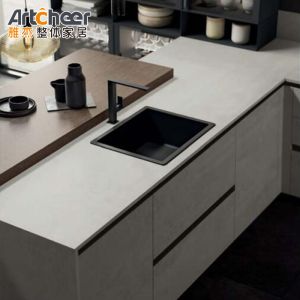 Kitchen Storage Cabinet Shelf with Door and Wall Cupboard E1 Grade Laminated