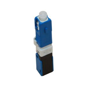 Single Model SC Type Fiber Optic Fast Connector FTTH Low Polarization Dependent