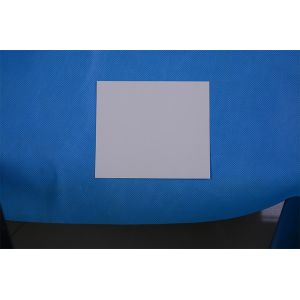 C159 White low gloss palm print backing sheet