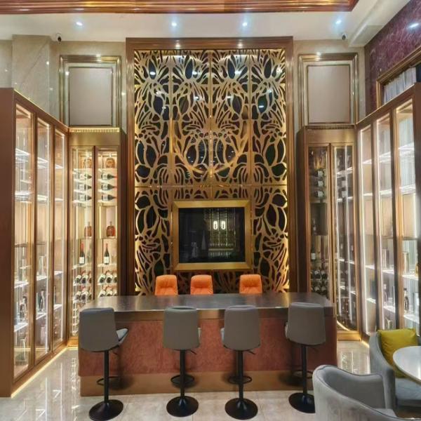 Quality Private Clubs Stainless Steel Display Cabinets For Display Home Shop Mall And Office In Various Sizes And Finishes wholesale