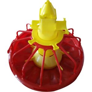 Livestock Poultry Feeding Pan Round Broiler Pan Feeding System