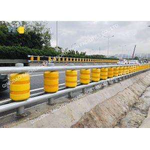Cheap Hot Dipped Galvanized Rolling Guardrail Barrier with Beam 1 2 3 4 5pcs and Roller Material EVA PU Polyurethane Providing Road Safety Solutions for sale