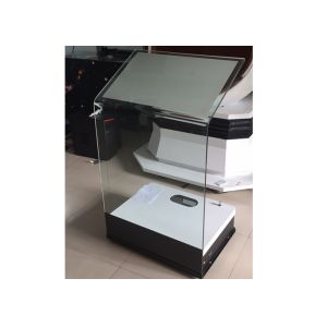 30 inch Touch Foil Film holographic projector kiosk touch screen kiosk tempered