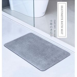 Cheap High quality super absorbant diatomaceous earth mat eco-friendly non slip diatomite bath mat for sale