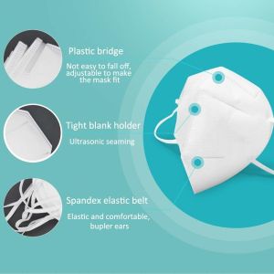 Custom Disposable Kn95 Medical Non Woven Face Masks With CE FDA Certification