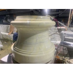 CNC Column Cap and Base Profiling Machinery with High Cutting Speed for Cutting