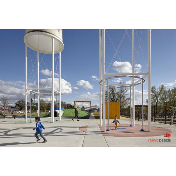 SCULPTURE of Outdoor Children's Playground Construction and Park Amusement Facilities