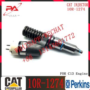 C11 C13 Engine Excavator Oem Common Rail Fuel Injectors 239-4908 10R-1274 for C