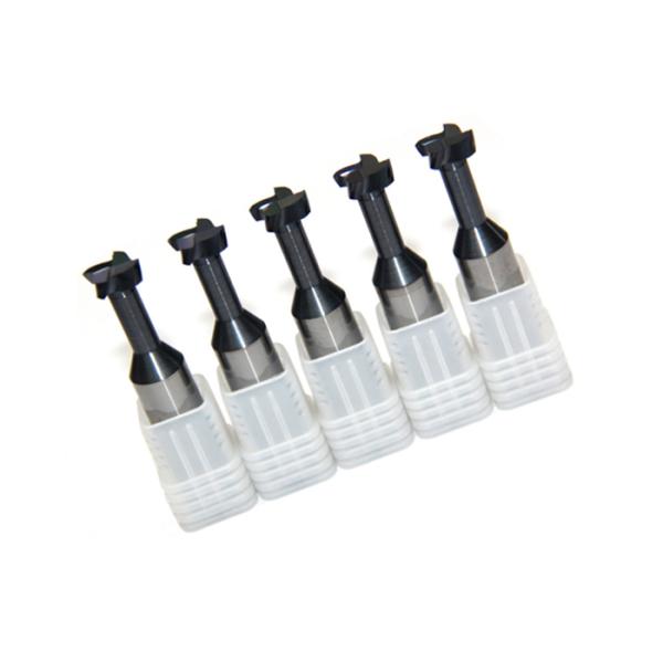 Tungsten Carbide Slot Milling Cutter T Slot Carbide End Mill With Customized