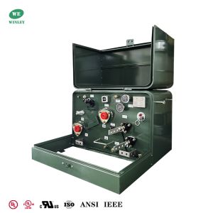 50Kva Single Phase Pad Mounted Transformers Power Distribution Loop Feed