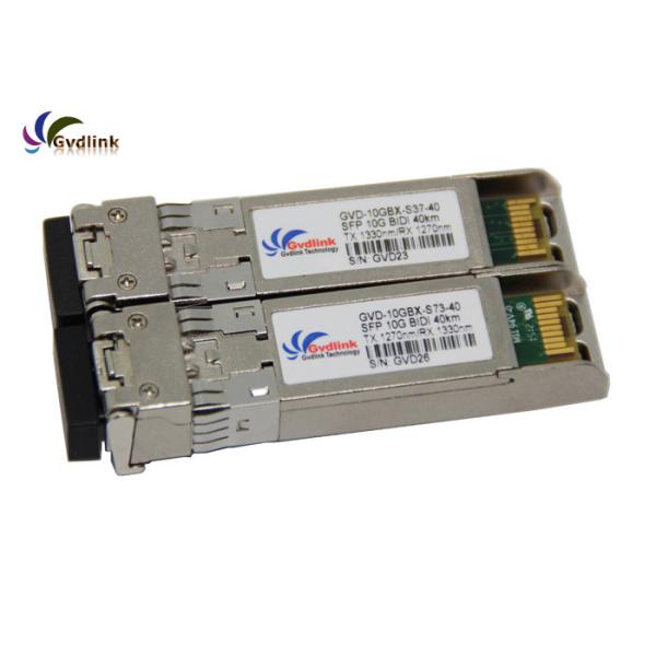 Quality SFP-10G-BX40U-I Compatible 40KM SFP+ Fiber Transceiver wholesale