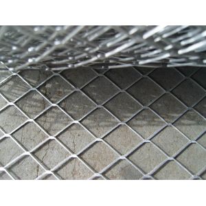 Pulled Plate Expanded Wire Mesh Customized Color 0.5-8mm Sheet Thickness Durable