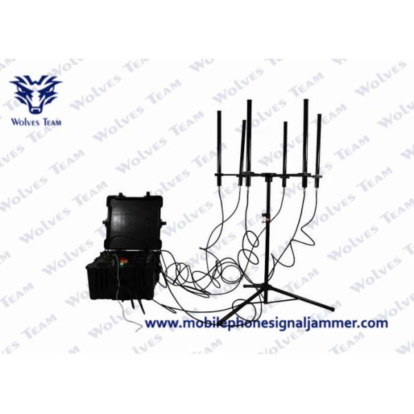 Quality Compact Design Drone Signal Jammer Large Jamming Diastance HS Code 8543709200 wholesale