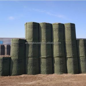 Cutting Service Earth Filled Galvanized Perimeter Welded Gabion Wall with Square