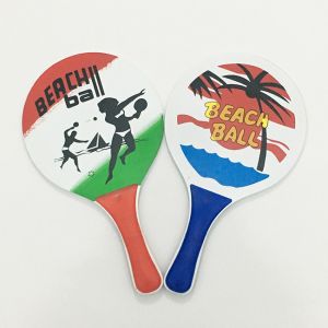 MDF Beach Tennis Racket Multilayer Board 38x24cm Wooden Rackets Beach