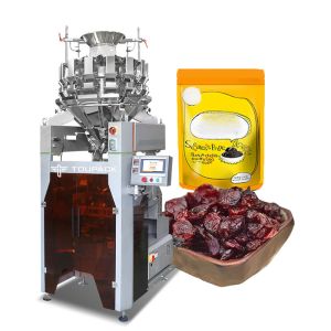 Automatic Dried Fruit Plums Vertical Packaging Machine High Speed 120BPM Intelligent Weighing & Packaging Machine