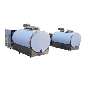 SUS 304 stainless steel vertical milk cooling tanks