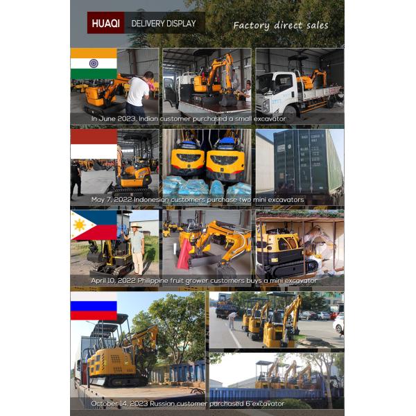 Escavatore Mini Small Micro Home Crawler Bagger Digger Excavators Machine 2 T 0.8 1.2 1.5 2 Ton 1 Ton Mini Excavator