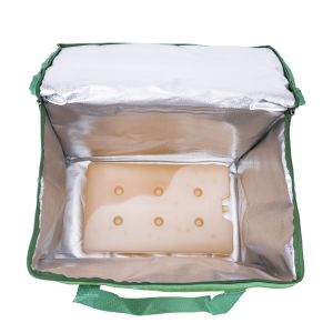 Customized Big Capacity Thermal Zipper Insulated Cooler for Meal Prep and Pizza