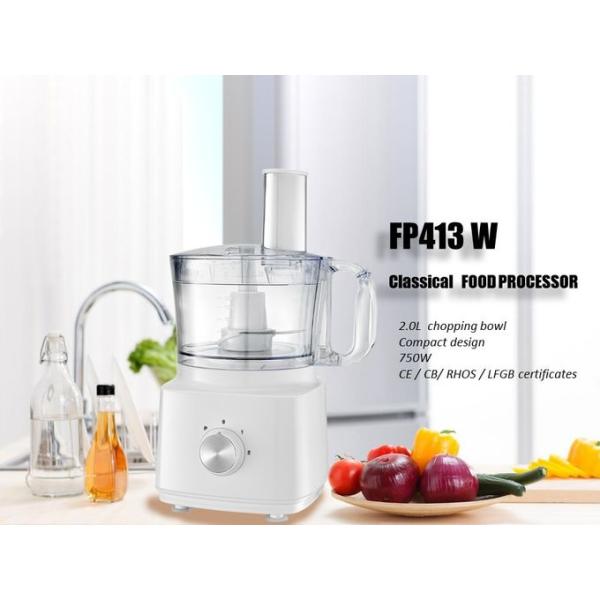 750W 2.0L FP413 compact food processor