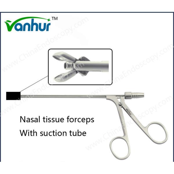 Quality Acceptable OEM E.N.T Instruments Nasal Tissue Forceps with Suction Tube CE Certified wholesale