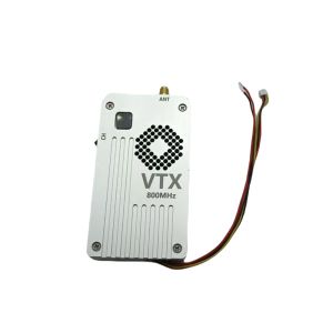 5W 800MHz FPV VTX Wireless Video Transmitter with Wide Frequency Range and