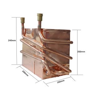 Cheap Oxygen-Free Brass Copper Heat Exchanger for Home Gas Heater for sale