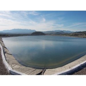Smooth Surface Black HDPE Geomembrane for Tailings Pond Containment Environmenta