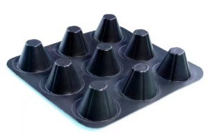 Customized Waterproofing Drainage Board Plastic Composite Cell Mat Board For