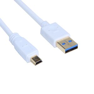 China USB3.0 AM to mini 10pin USB cable 1.5M White,blue.black on sale