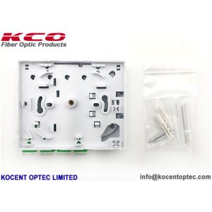 IP55 Wall Mount 8cores SC/APC Fiber Optic Faceplate Socket with 4 Ports SC