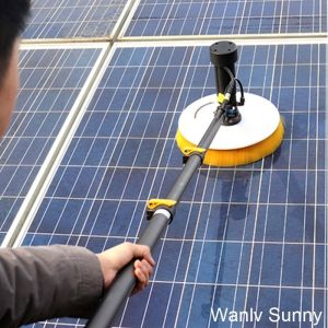 Solar Panel Cleaning Head Brush with CE Certification and Micro-Gear Rotation