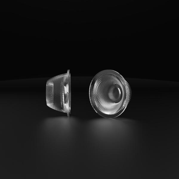 Viewing angle 60° Lens PC material for recessed light high lighting efficiency