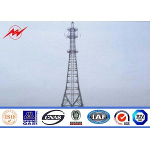 China 30m / 60m Conical 138kv Power Transmission Tower Power Transmission Pole on sale