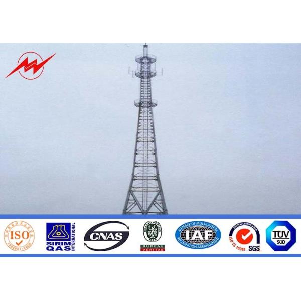 Quality 30m / 60m Conical 138kv Power Transmission Tower Power Transmission Pole wholesale