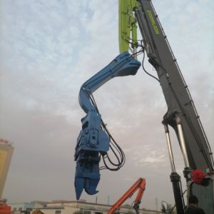 15 Meter Hydraulic Pile Driving Machine Pile Hammer Eco Friendly