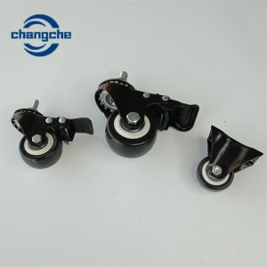 Retractable PVC PU Heavy Duty Workbench Casters 360 Degree