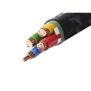 PVC Insulated Electrical Armored Multi Core Copper Conductor Low Voltage