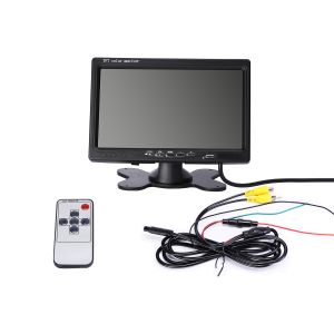 7 Inch HD Dashboard Touch Screen Monitor 140 Degree Wide - Angle Car Reverse