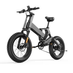 China 20 Inch Fat Tire Electric Folding Bike AC100v With 10AH Lithium Battery on sale