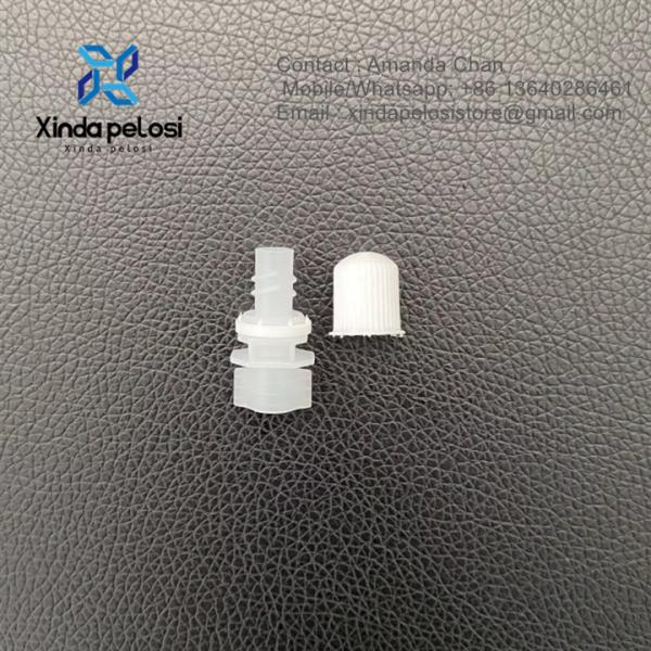 Manufacturer Of Plastic Doypack Fitment Cap Cooking Plastic PP Spout Cap For Soy