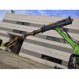 Cheap Silver Expandable Clamshell Arm For 15ton Excavator Max.Vertical Digging Radius 6430mm for sale