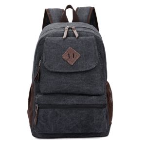 High Quality Custom Design Canvas Backpack Custom Cheap School BackPack