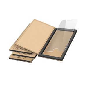 Custom Oem Recyclable Kraft Custom Printed Tempered Glass Screen Protector
